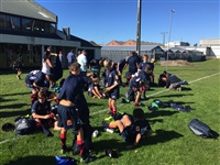 Preparations vs Belfast (17-7 victory)